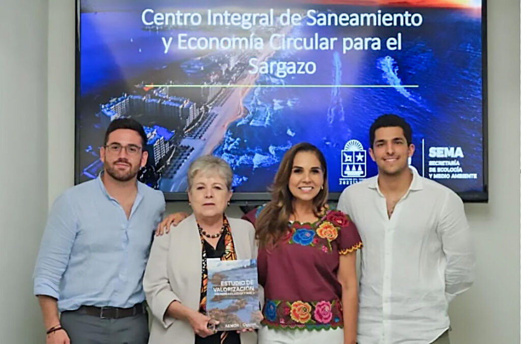 Governor Mara Lezama made the announcement with Alicia Bárcena Ibarra, the Secretary of Environment and Natural Resources of Mexico.