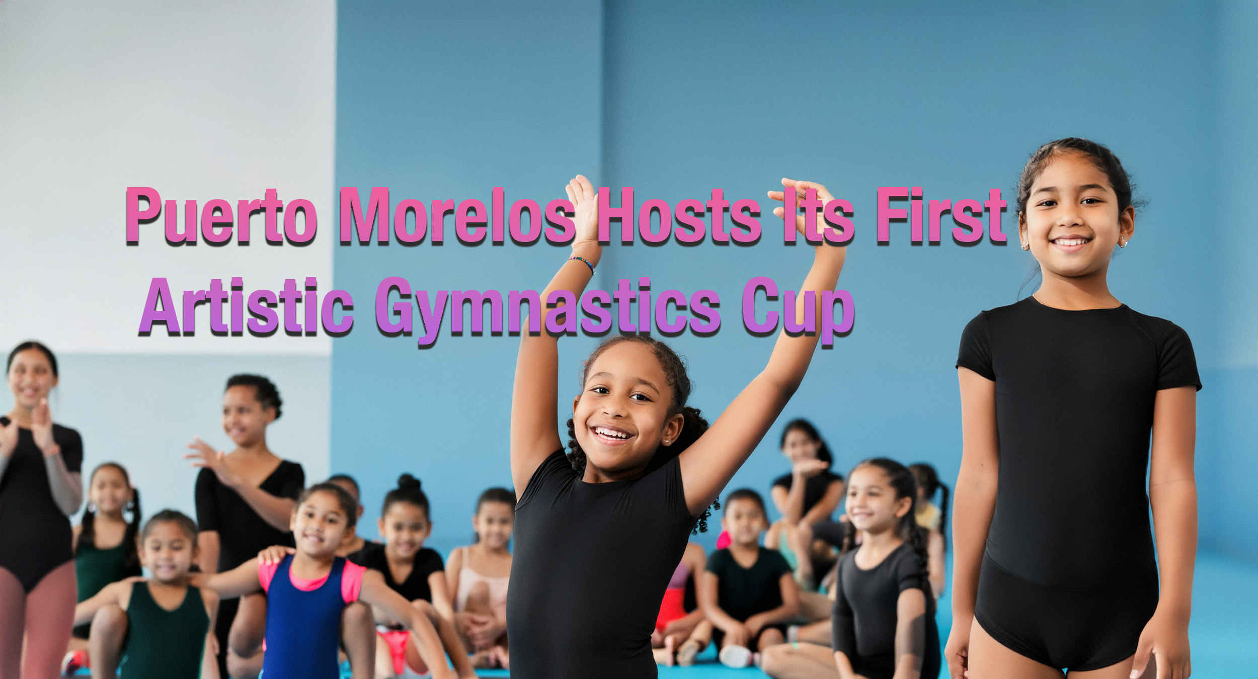 Puerto Morelos Hosts Its First Artistic Gymnastics Cup: A Celebration of Talent, Discipline, and Community