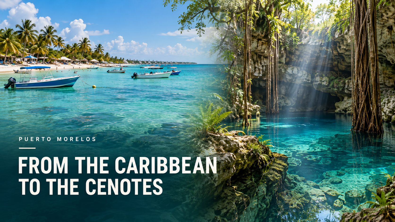 From the Caribbean to the Cenotes: Two Sides of Puerto Morelos
